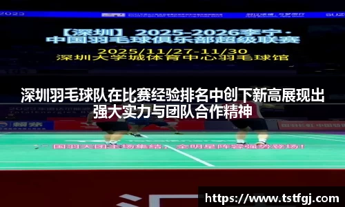 深圳羽毛球队在比赛经验排名中创下新高展现出强大实力与团队合作精神